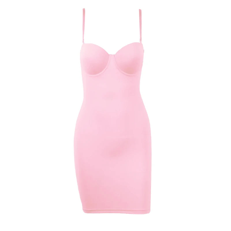 Full-Length Shapewear Slip Dress